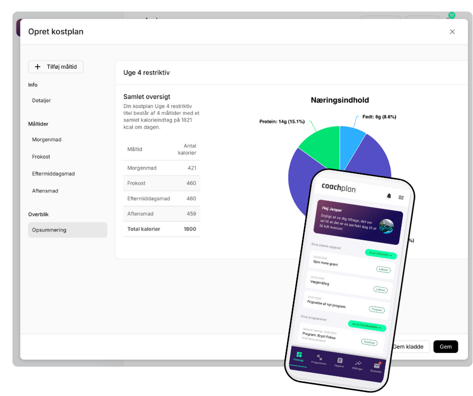 Coachplan kommunikation og opfølgning