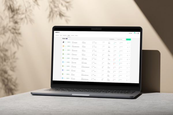 Se overblik pr. klient – og på tværs af porteføljen