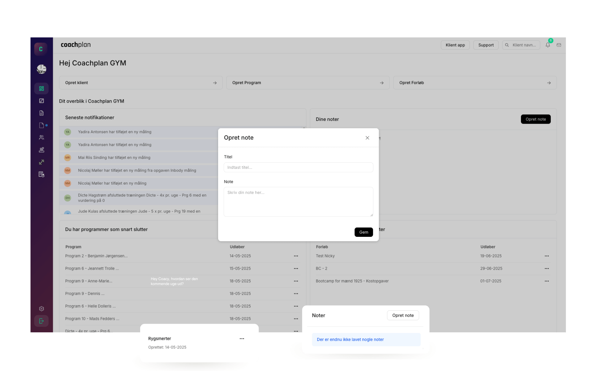 Coachplan platform header image