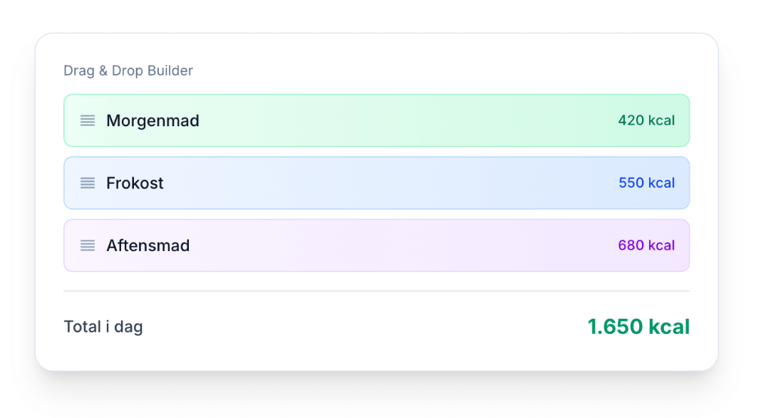 Kostplaner & opskrifter